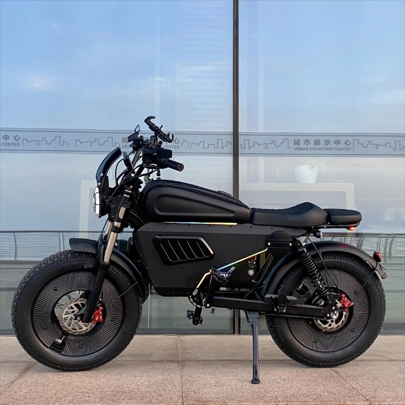 Nova Bicicleta Elétrica Black  - 48V 1500W Rear Hub Motor With Battery avaliação e preço