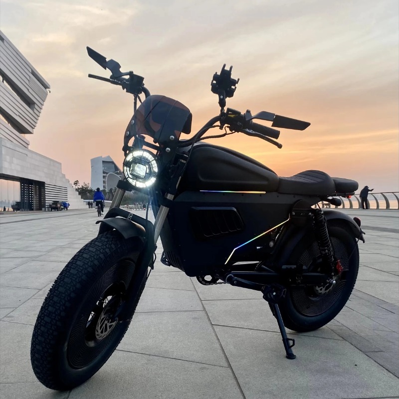 Nova Bicicleta Elétrica Black  - 48V 1500W Rear Hub Motor With Battery avaliação e preço